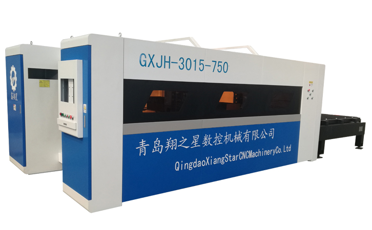 GXJH自動交換工作台光纖激光切割機