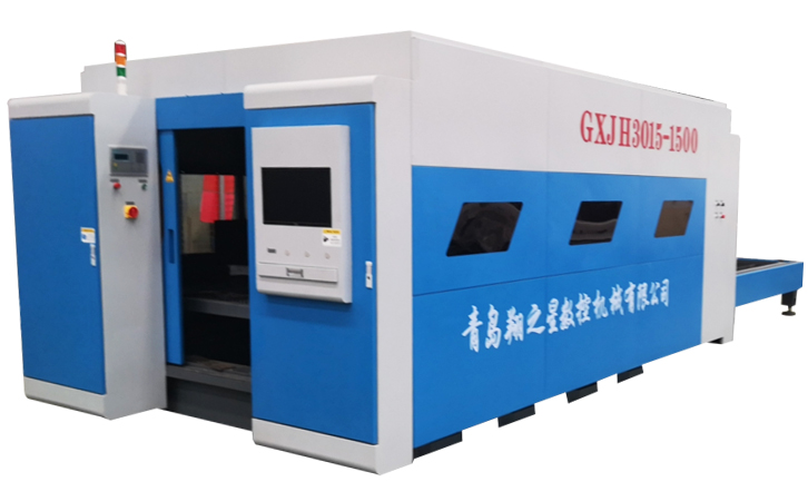 GXJH系列光纖激光交換工作台切割機